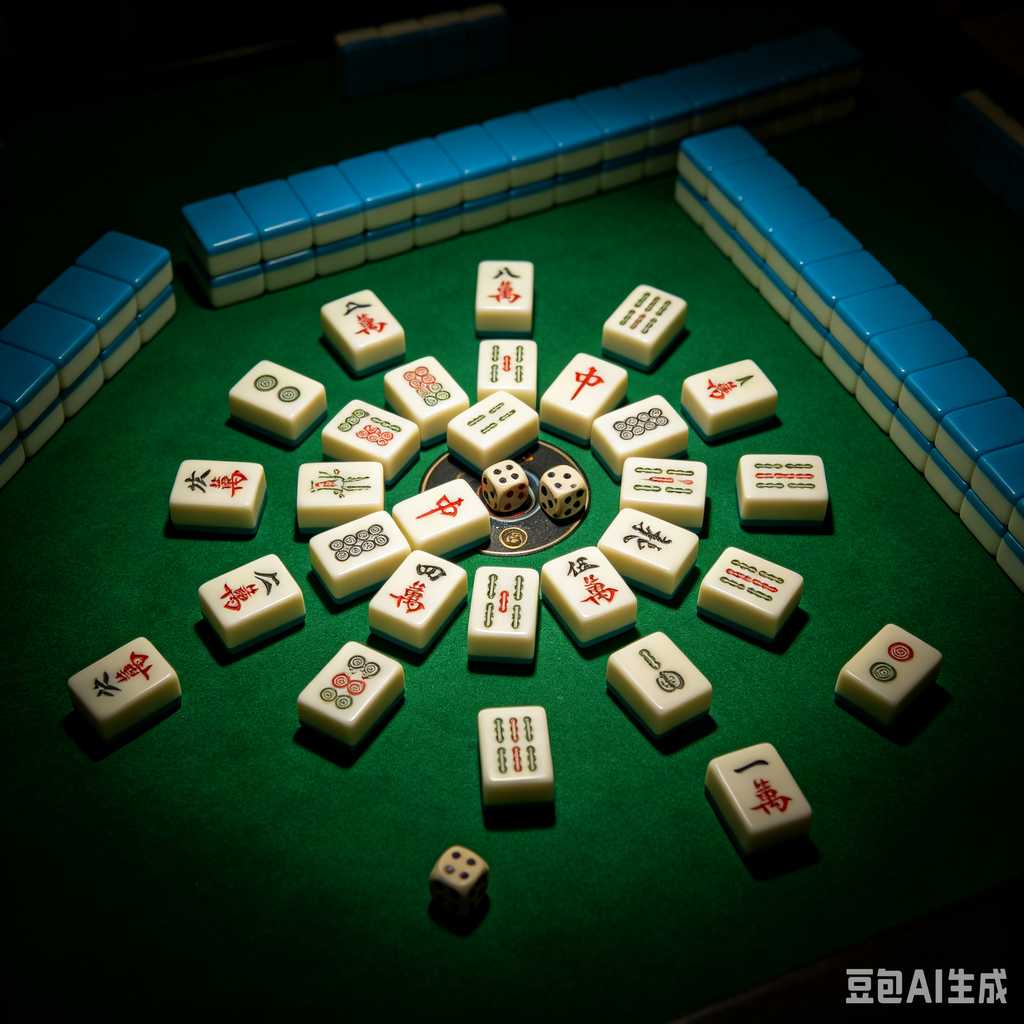 traditional chinese board game mahjong