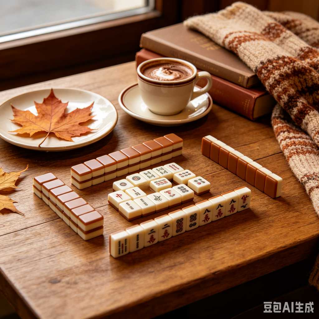 minimalist mahjong tiles